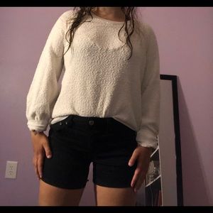 Cream colored light sweater